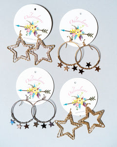 Rockstar Earrings - Gold