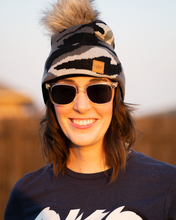 Load image into Gallery viewer, Camo Beanie with Pom