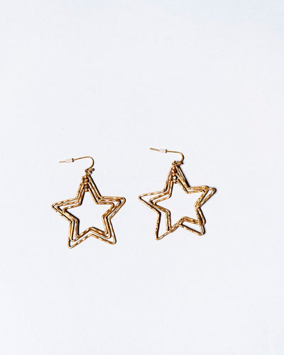 Rockstar Earrings - Gold