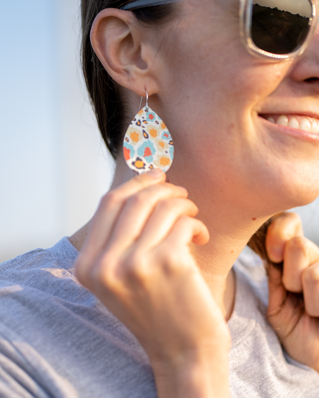 Funky Leopard Earrings