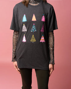 Neon Christmas Tree Tee