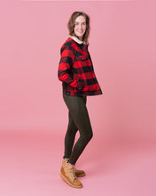 Load image into Gallery viewer, Red Buffalo Plaid Jacket