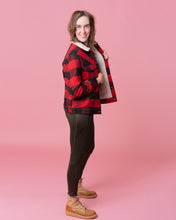 Load image into Gallery viewer, Red Buffalo Plaid Jacket