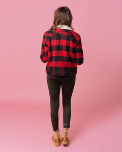 Red Buffalo Plaid Jacket