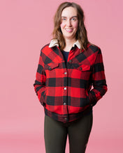 Load image into Gallery viewer, Red Buffalo Plaid Jacket
