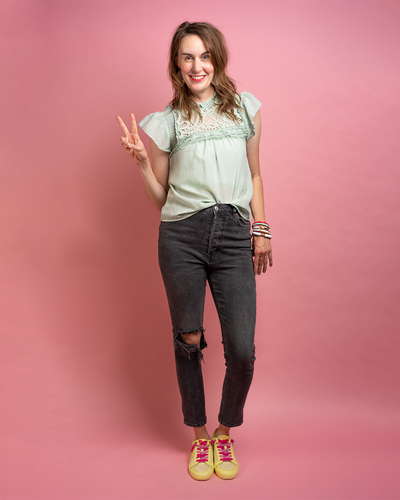 Sage Garden Lace Top