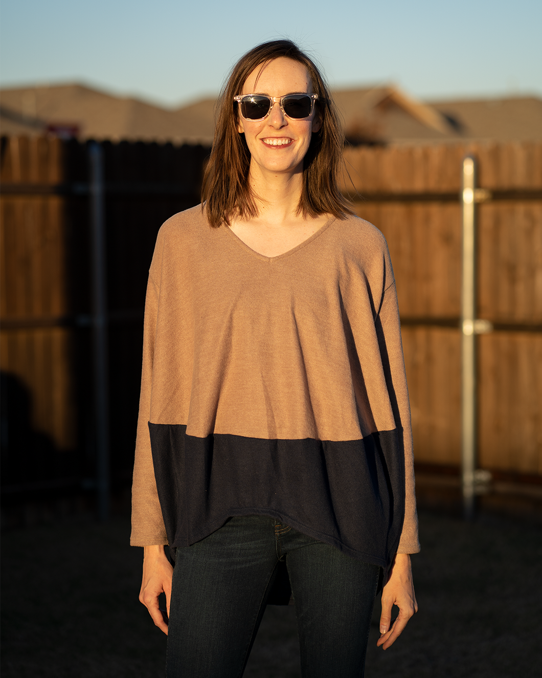 The Colorblock Top