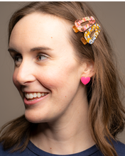 Load image into Gallery viewer, Studly Heart Earrings